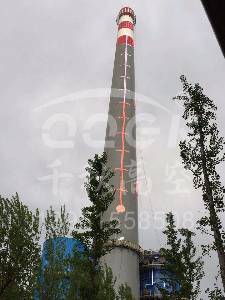 煙囪安裝航標燈